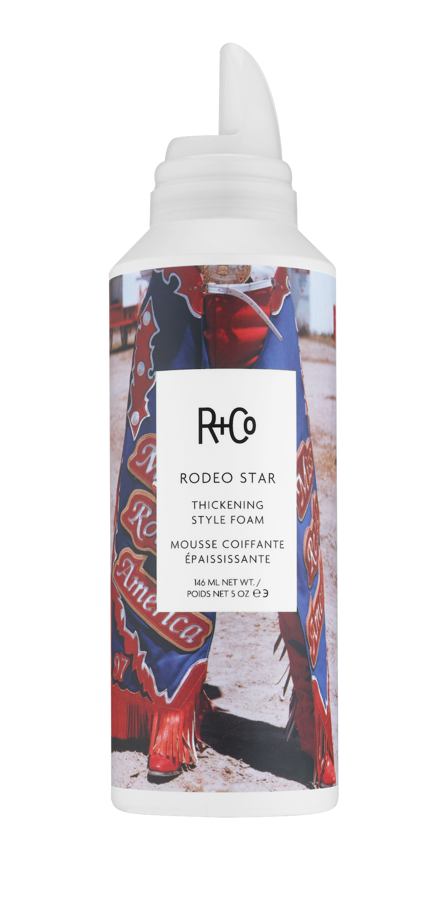 R+Co Rodeo Star Thickening Style Foam - 5 oz
