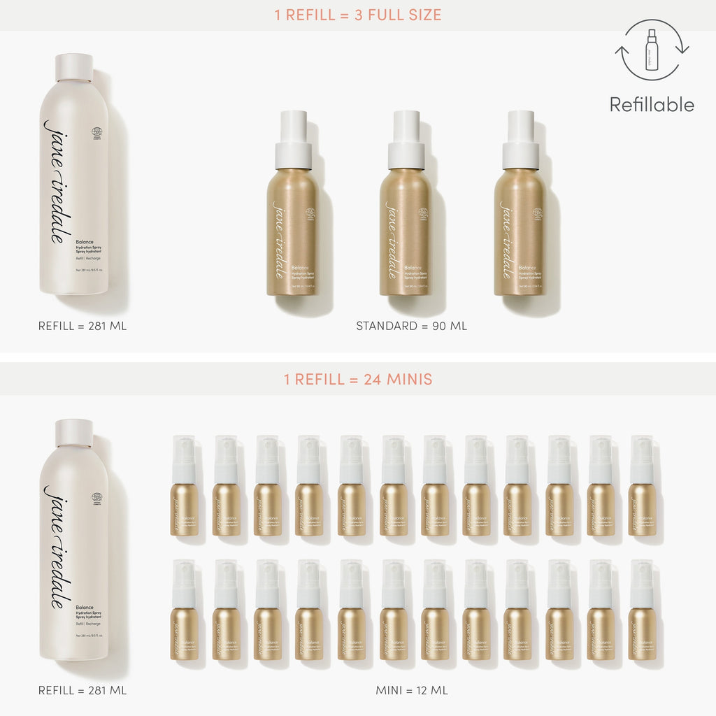 Jane Iredale Balance Hydration Spray Refill 9.5oz