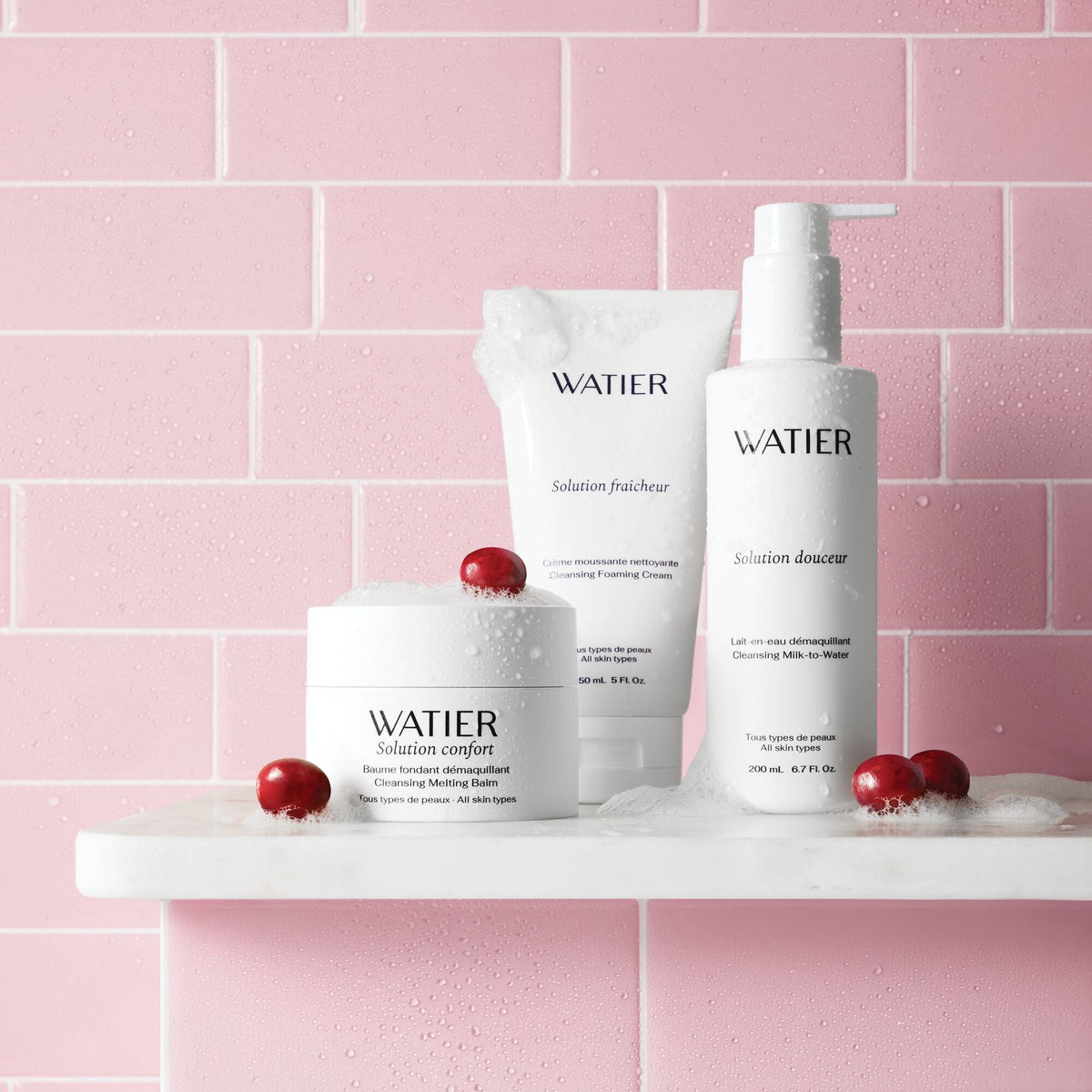 Lise Watier Solution Fraîcheur Foaming Cleansing Cream 5oz