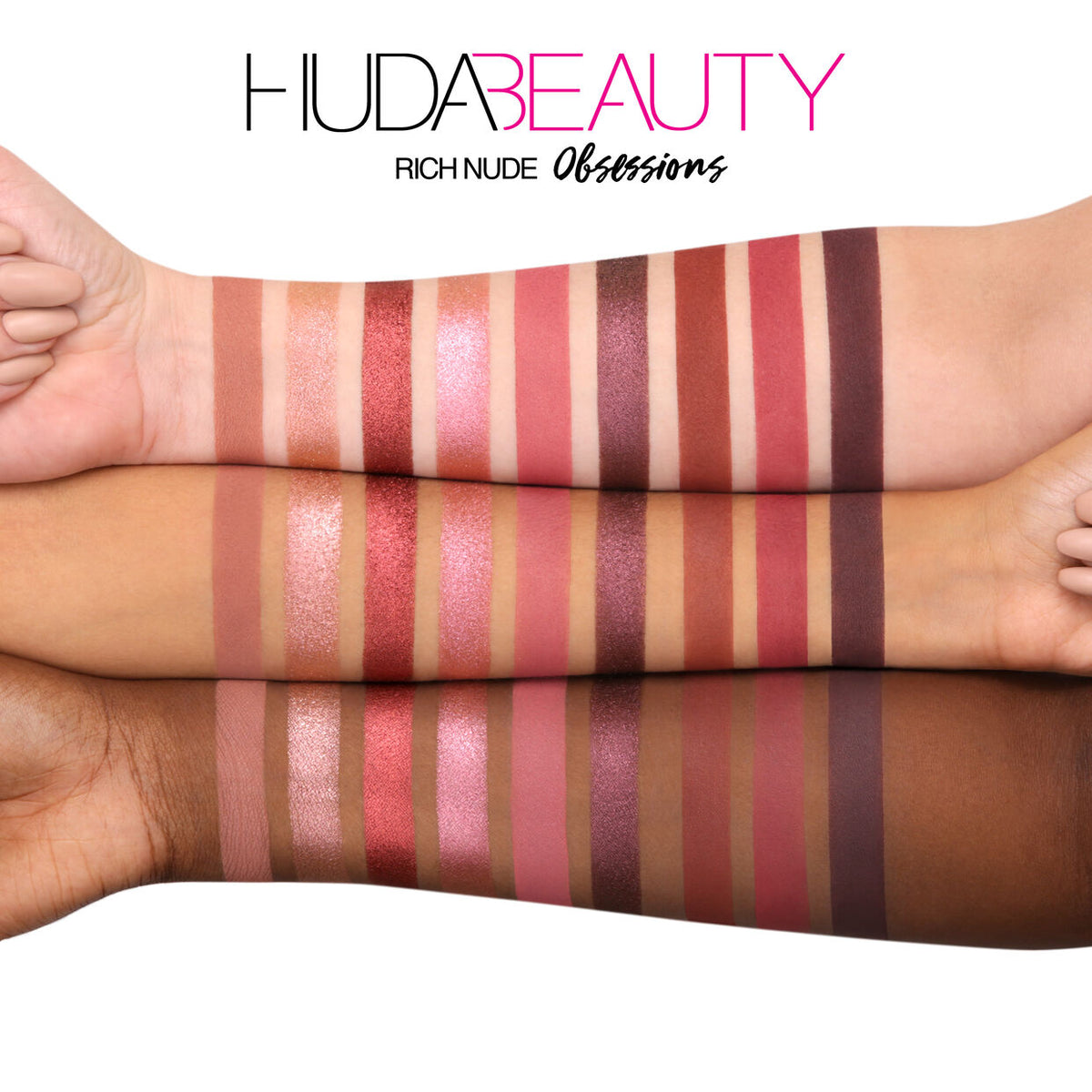 Huda Beauty NUDE Obsessions Eyeshadow Palette - NUDE Medium