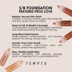 TEMPTU S/B Foundation Starter Set 12 Pack 0.25 oz