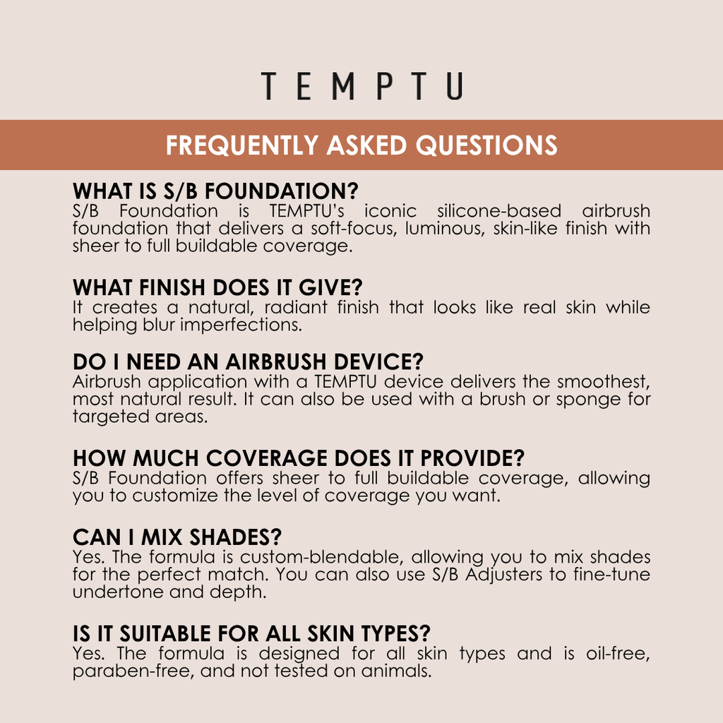 TEMPTU S/B Foundation 1oz