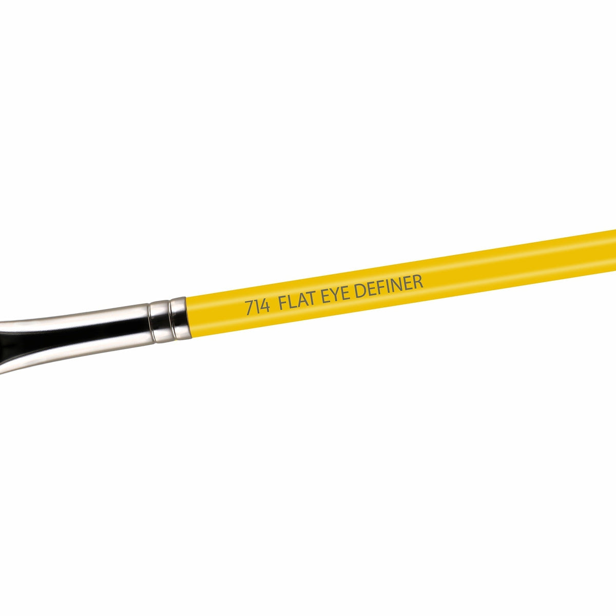 Bdellium Yellow 714 Studio Flat Eye Definer Brush