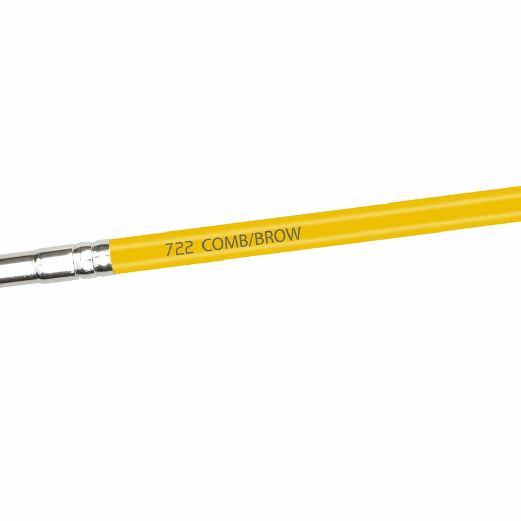 Bdellium Yellow 722 Studio Comb/Brow Brush