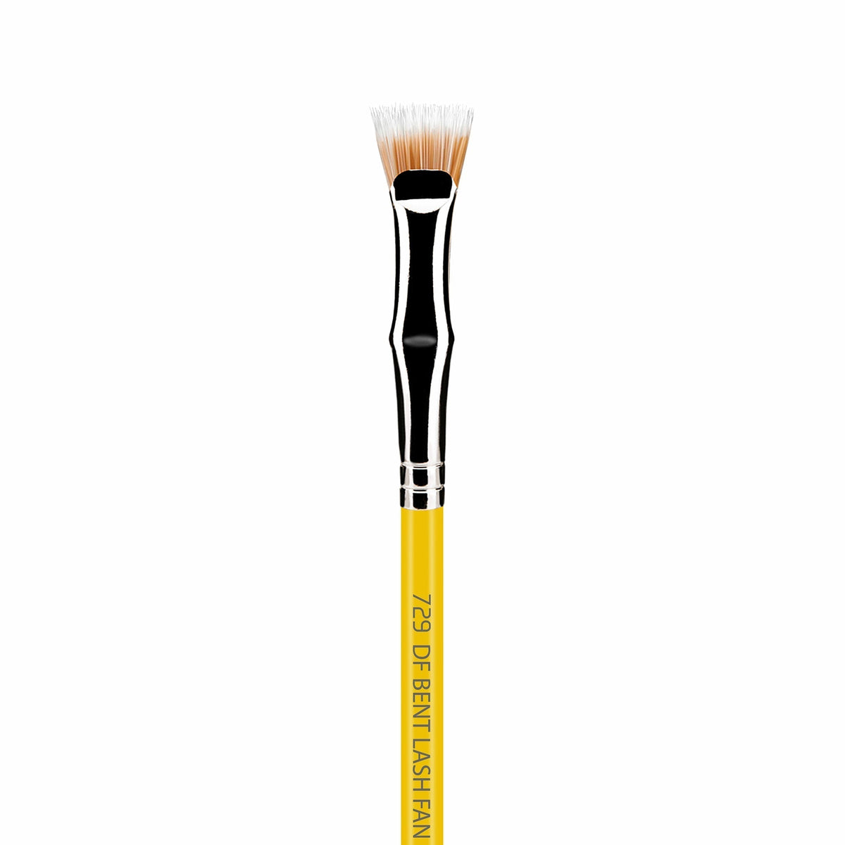 Bdellium Yellow 729 Studio Duet Bent Mascara Fan Brush