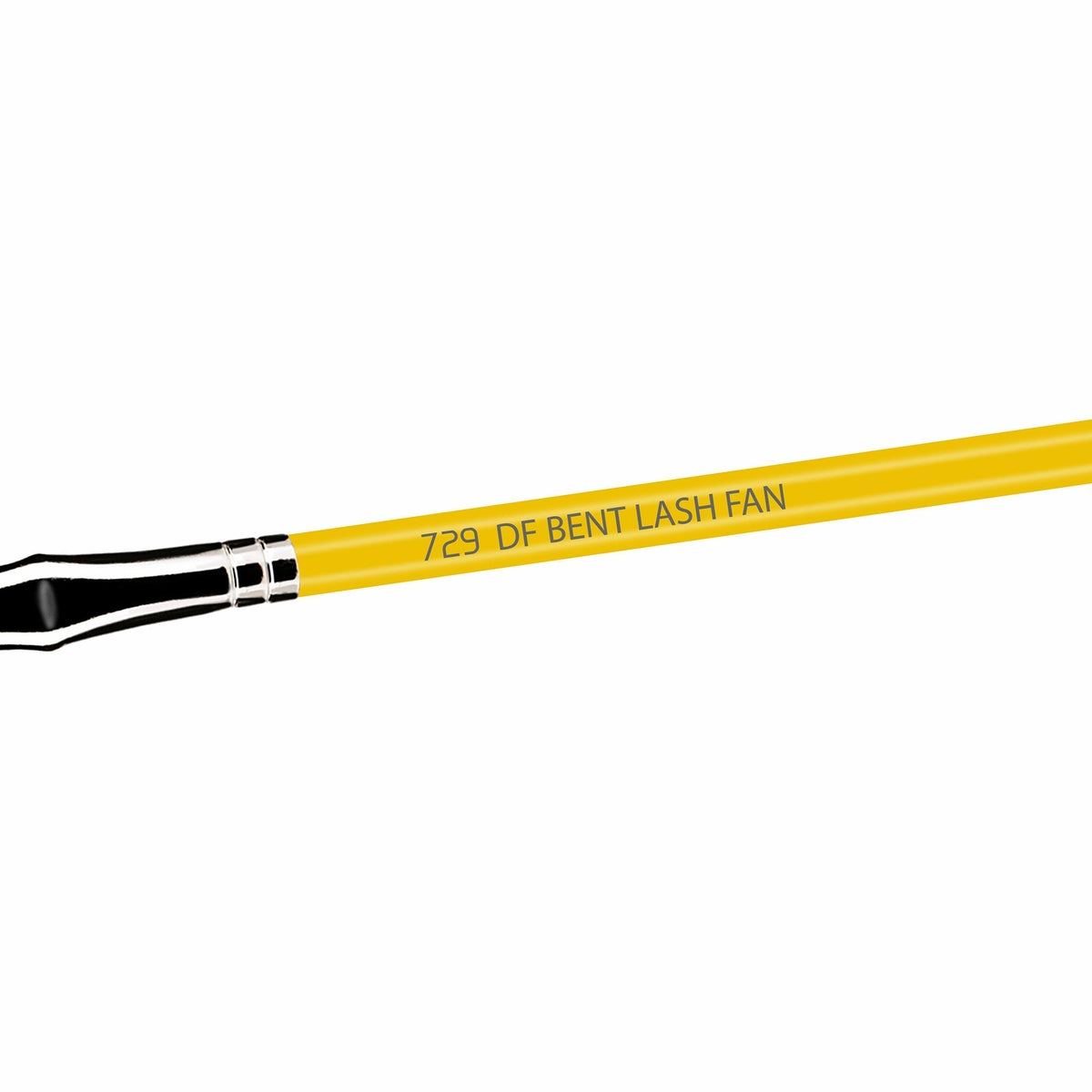 Bdellium Yellow 729 Studio Duet Bent Mascara Fan Brush