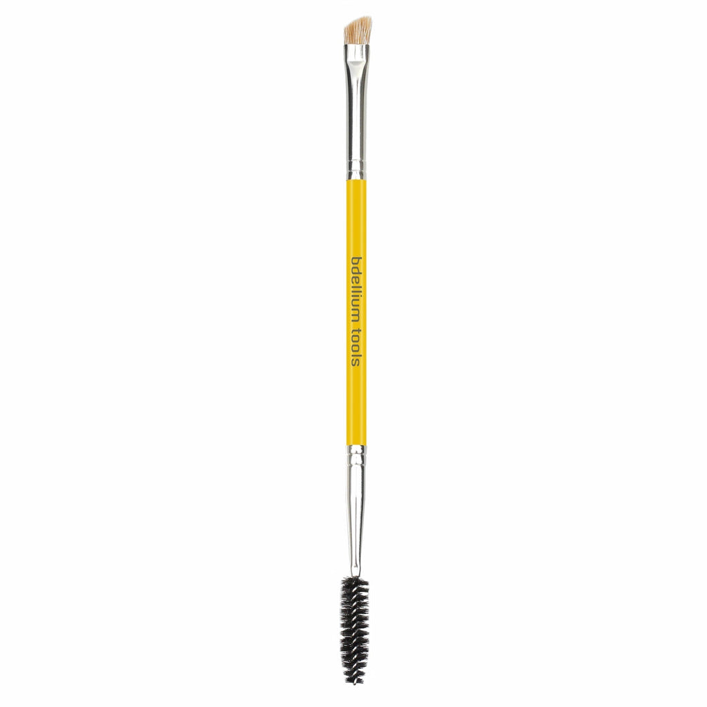 Bdellium Yellow 735 Studio Double-Ended Brow/Lash Brush
