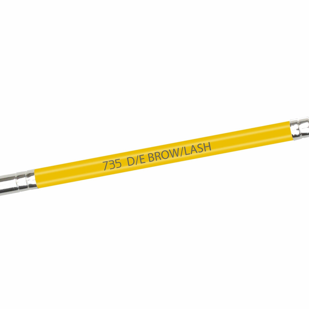 Bdellium Yellow 735 Studio Double-Ended Brow/Lash Brush