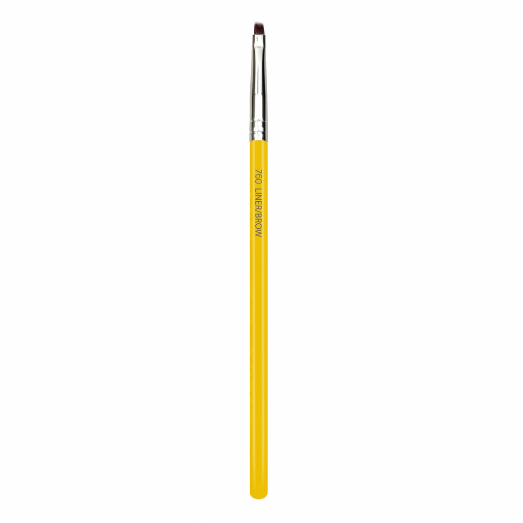Bdellium Yellow 760 Studio Liner/Brow Brush