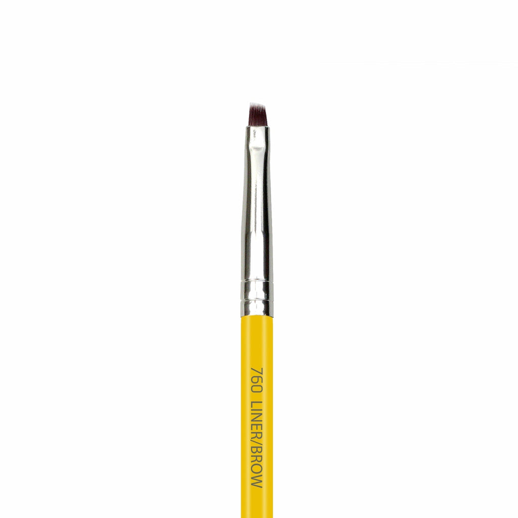 Bdellium Yellow 760 Studio Liner/Brow Brush