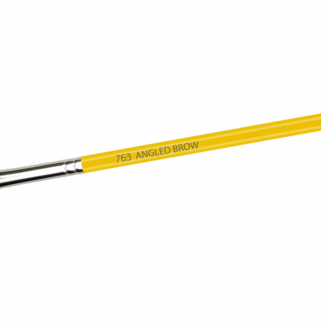 Bdellium Yellow 763 Studio Angled Brow Brush