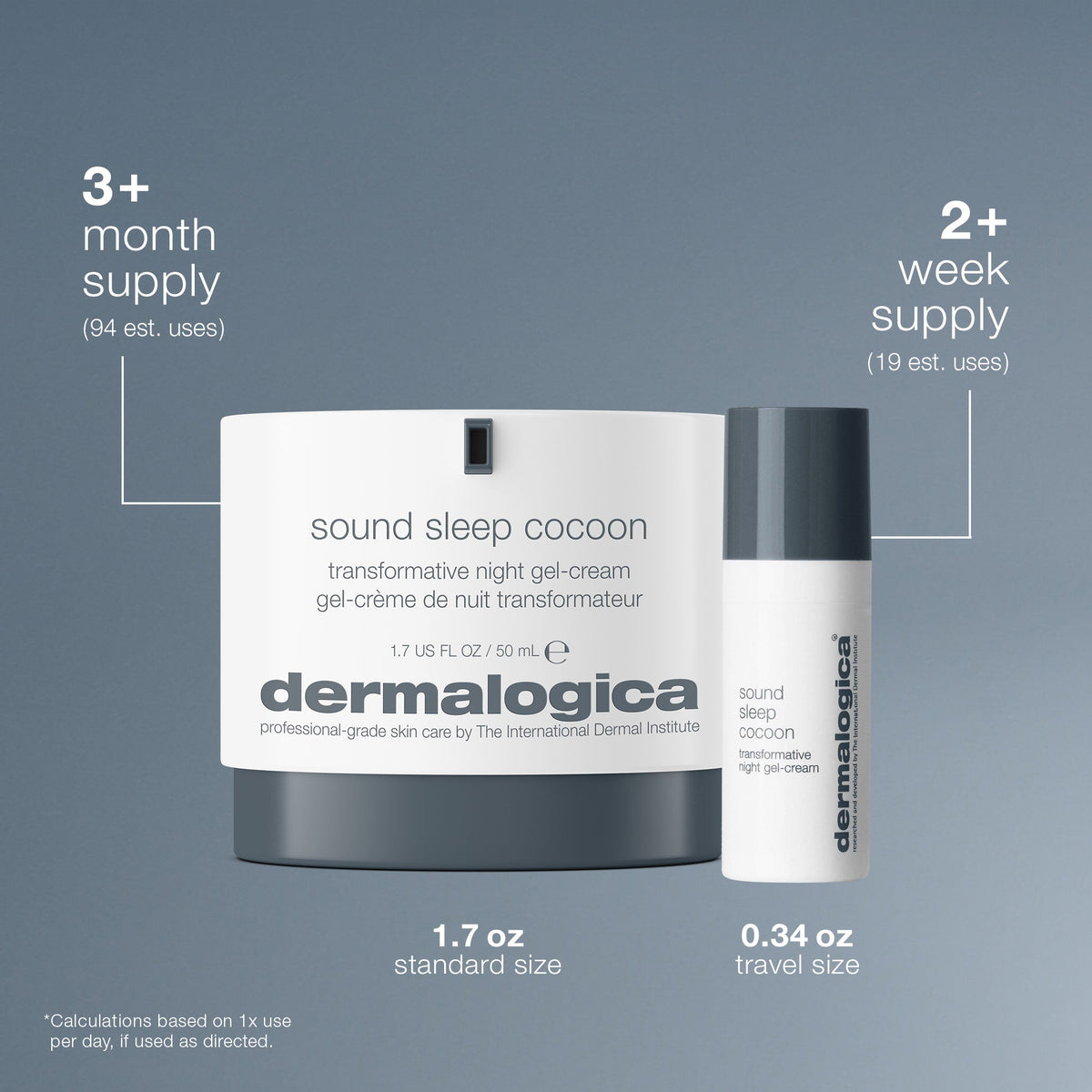 Dermalogica Sound Sleep Cocoon Transformative Night Gel-Cream 1.7oz