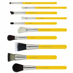 Bdellium 10 Piece Mineral Brush Set with Roll-up Pouch