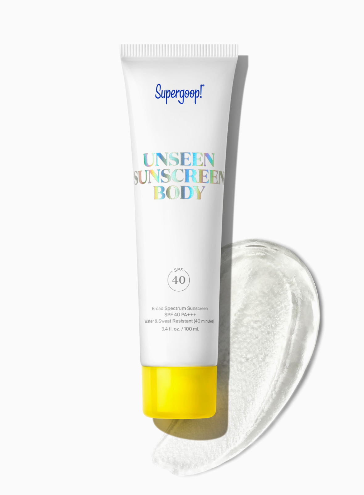 Supergoop! Unseen Sunscreen Body SPF40 3.4oz