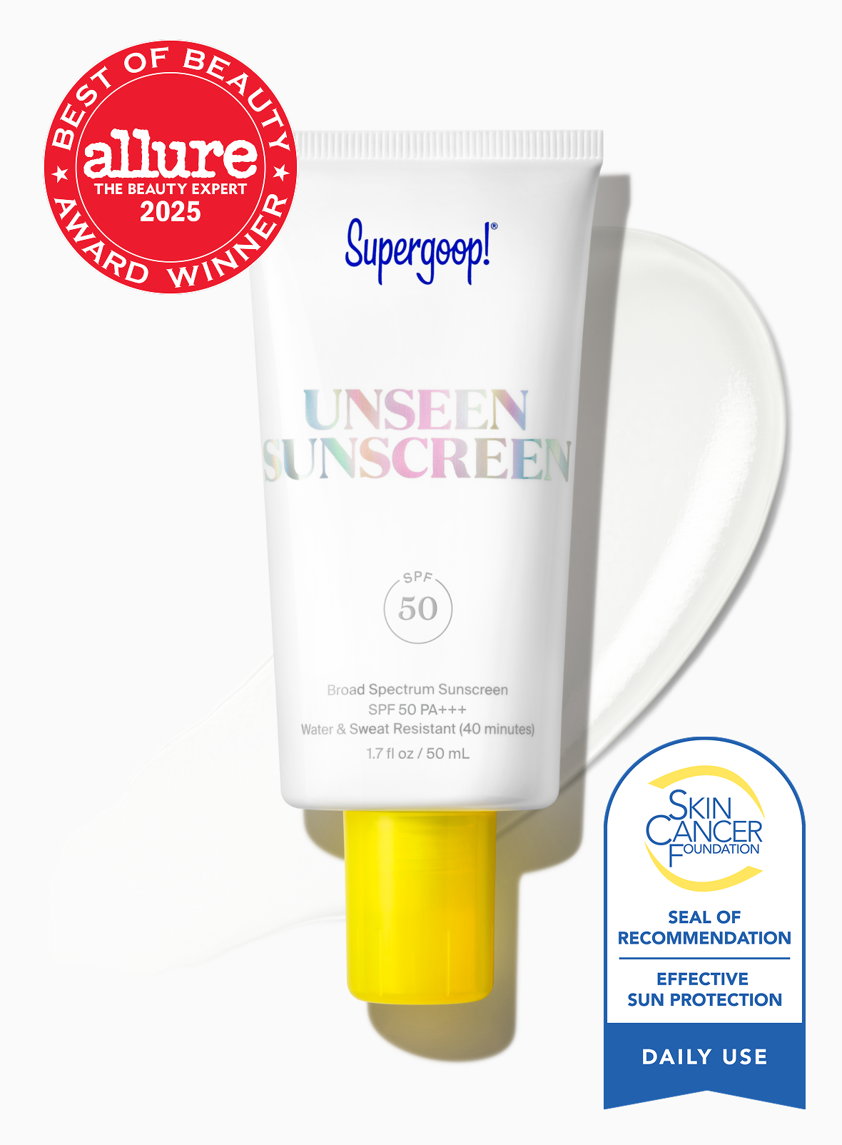 Supergoop! Unseen Sunscreen SPF50 - 2.5 oz