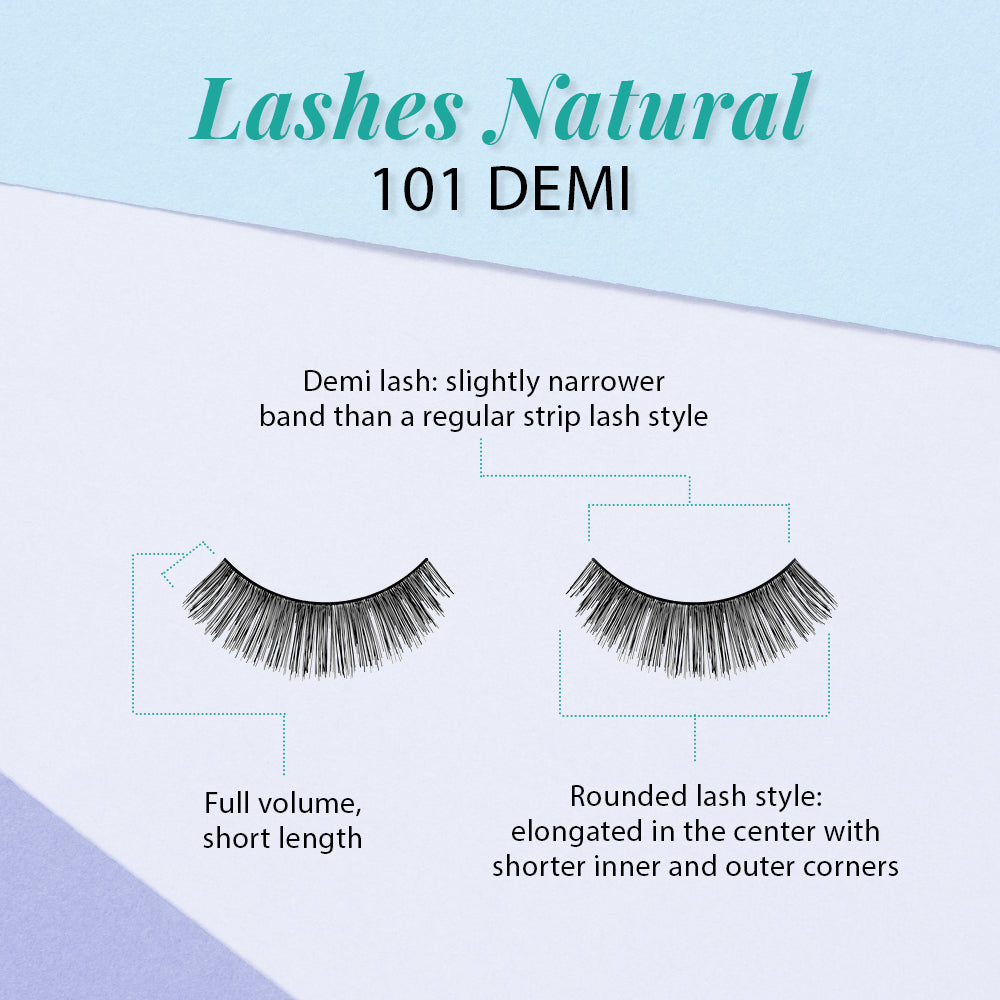 Ardell Natural 101 Black Lashes 5-Pack