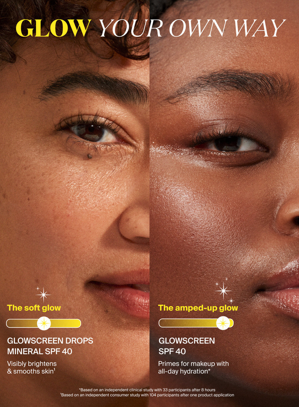 Supergoop! Mineral Glowscreen Soft-Radiance Drops SPF40 1.7oz