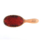 Bass Brushes Premiere Series Grande Oval with Ultra Premium Natural Bristle + Nylon Pin