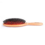 Bass Brushes Premiere Series Grande Oval with Ultra Premium Natural Bristle + Nylon Pin