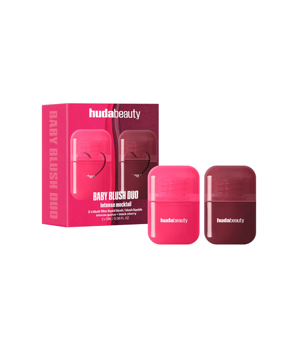 Huda Beauty Baby Blush Duo - INTENSE MOCKTAI