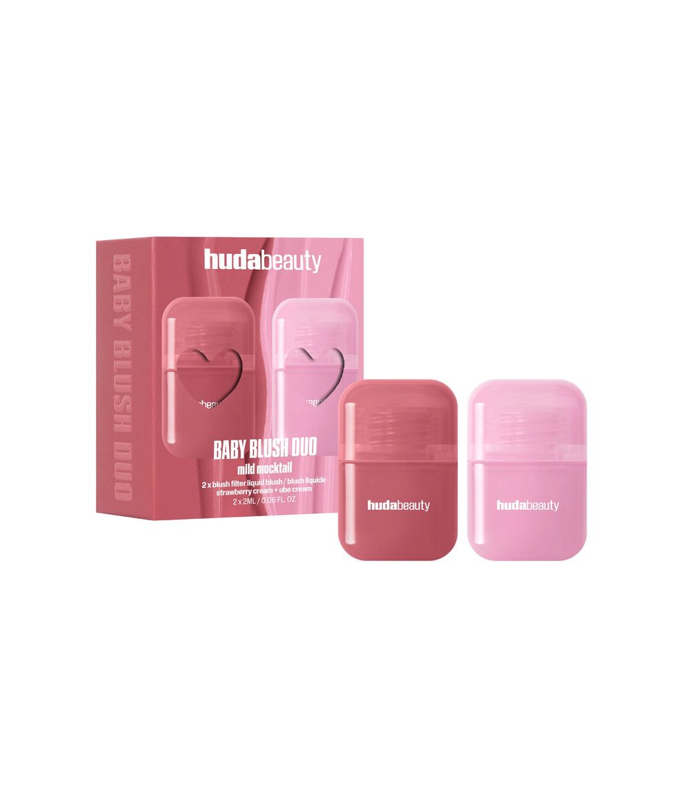 Huda Beauty Baby Blush Duo - MILD MOCKTAIL