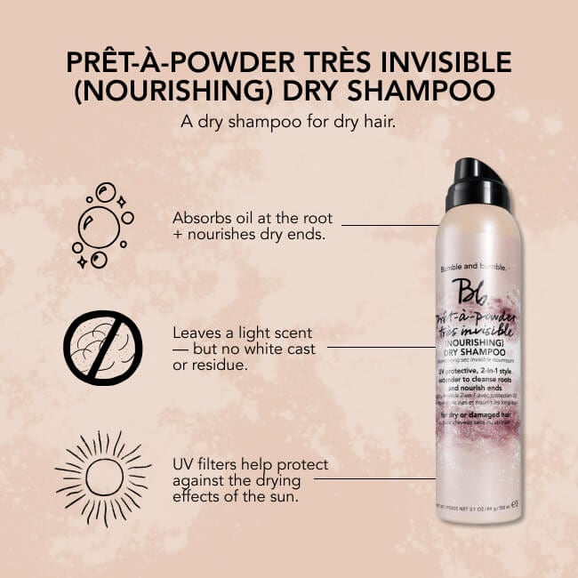 Bumble and Bumble Pret-a-powder Tres Invisible (Nourishing) Dry Shampoo 3.1oz