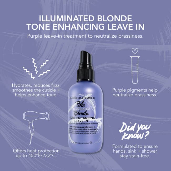 Bumble and Bumble Bb.Illuminated Blonde Tone Enhancing Leave In 4.2oz