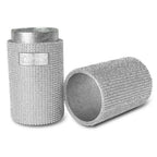 Royal & Langnickel Vanity Glam Silver Gem Brush Container BBOX-SIL
