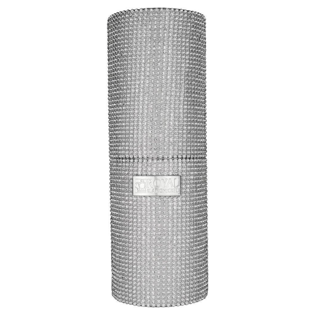 Royal & Langnickel Vanity Glam Silver Gem Brush Container BBOX-SIL