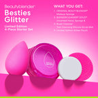 beautyblender Besties Glitter Blend & Cleanse 4-Piece Starter Set
