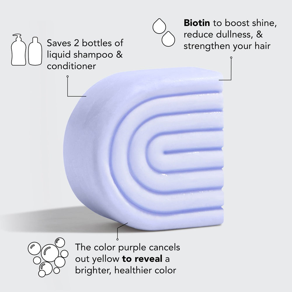 Kitsch Purple Toning Conditioner Bar Biotin