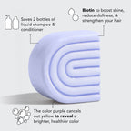 Kitsch Purple Toning Conditioner Bar Biotin