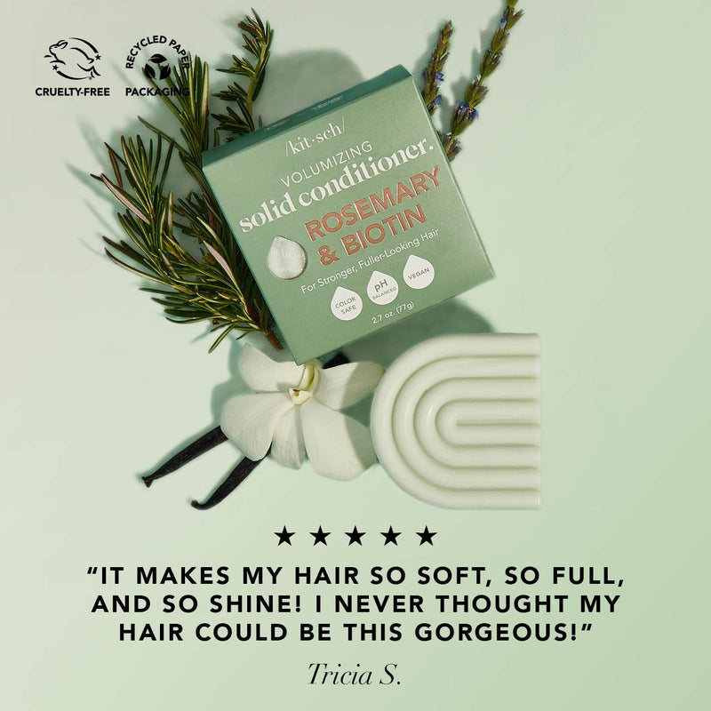 Kitsch Rosemary & Biotin Volumizing Conditioner Bar