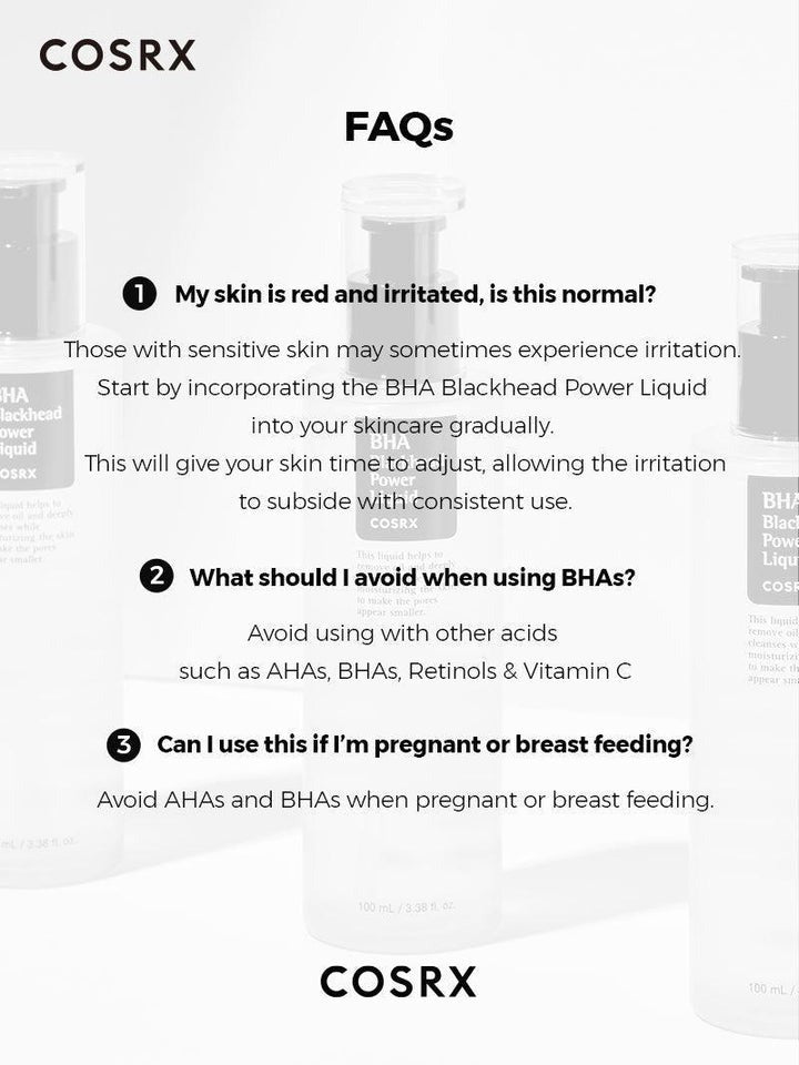 COSRX BHA Blackhead Power Liquid 3.3oz