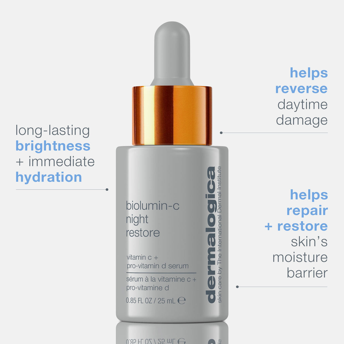 Dermalogica Biolumin-C Night Restore Serum 0.85oz