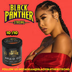 Black Panther Strong Braid Gel Extreme Hold 16oz