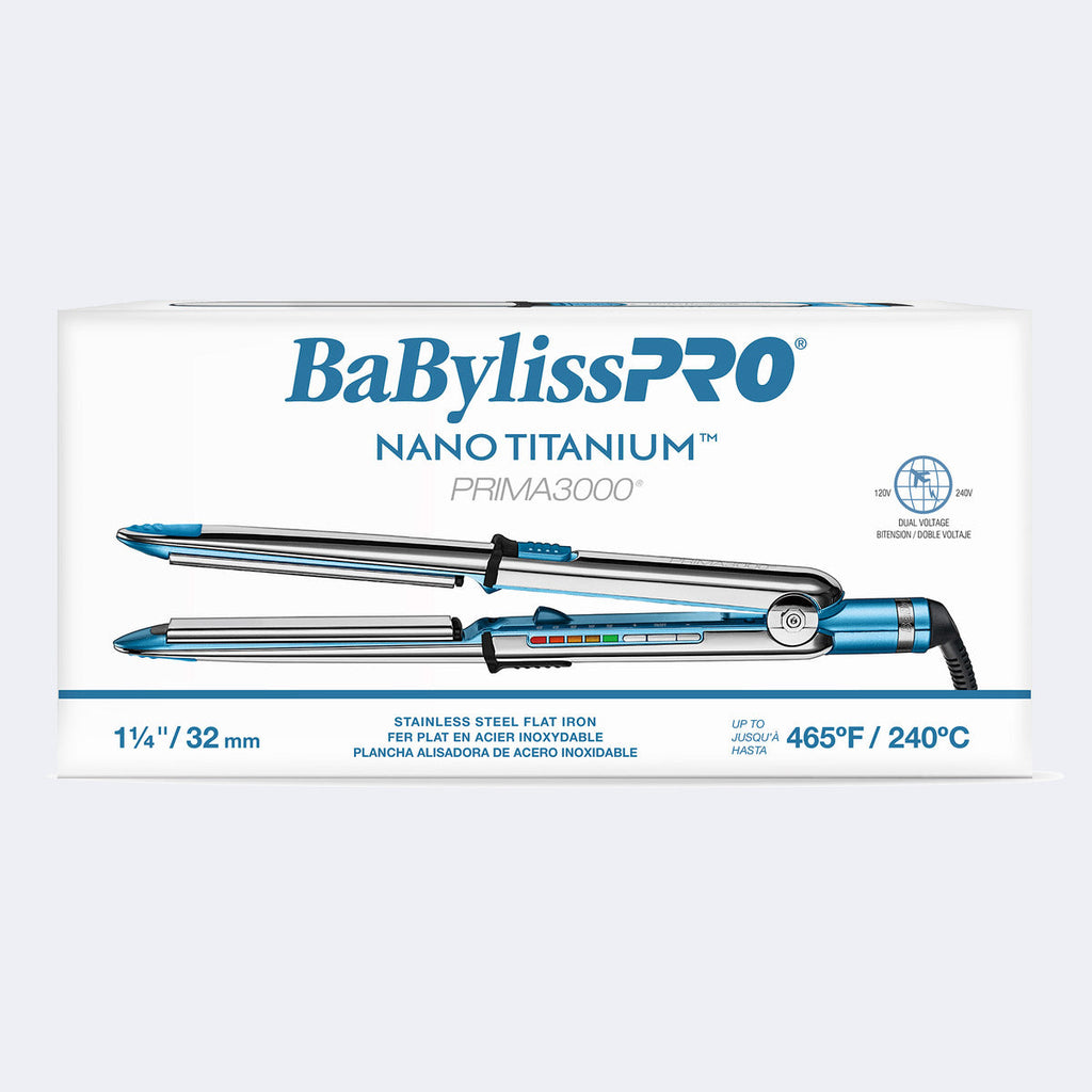 Babyliss PRO Nano Titanium PRIMA3000 1 1/4" Ionic Straightener