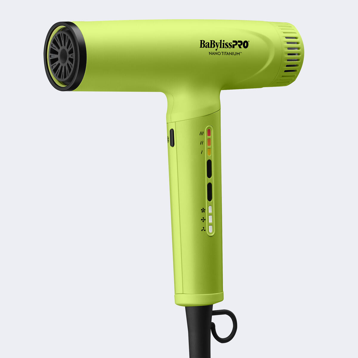 Babyliss Nano Titanium Neon Yellow Light Ionic High-Speed Dryer