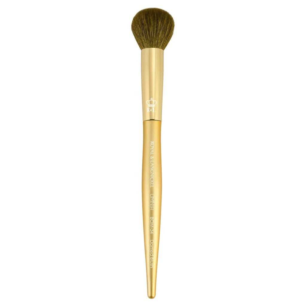 Royal & Langnickel BOM-34 OMNIA Gold Domed Blush Brush