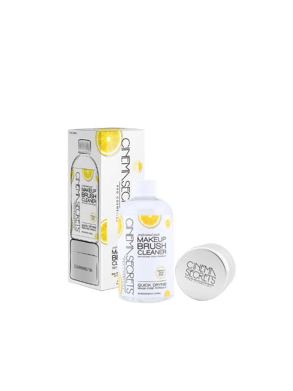 Cinema Secrets Tropical Lemon Makeup Brush Cleaner 8oz Kit