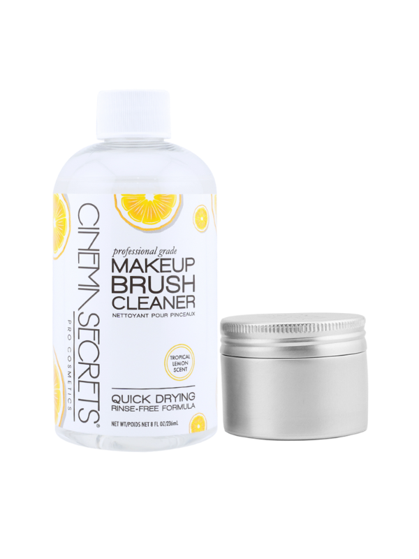 Cinema Secrets Tropical Lemon Makeup Brush Cleaner 8oz Kit