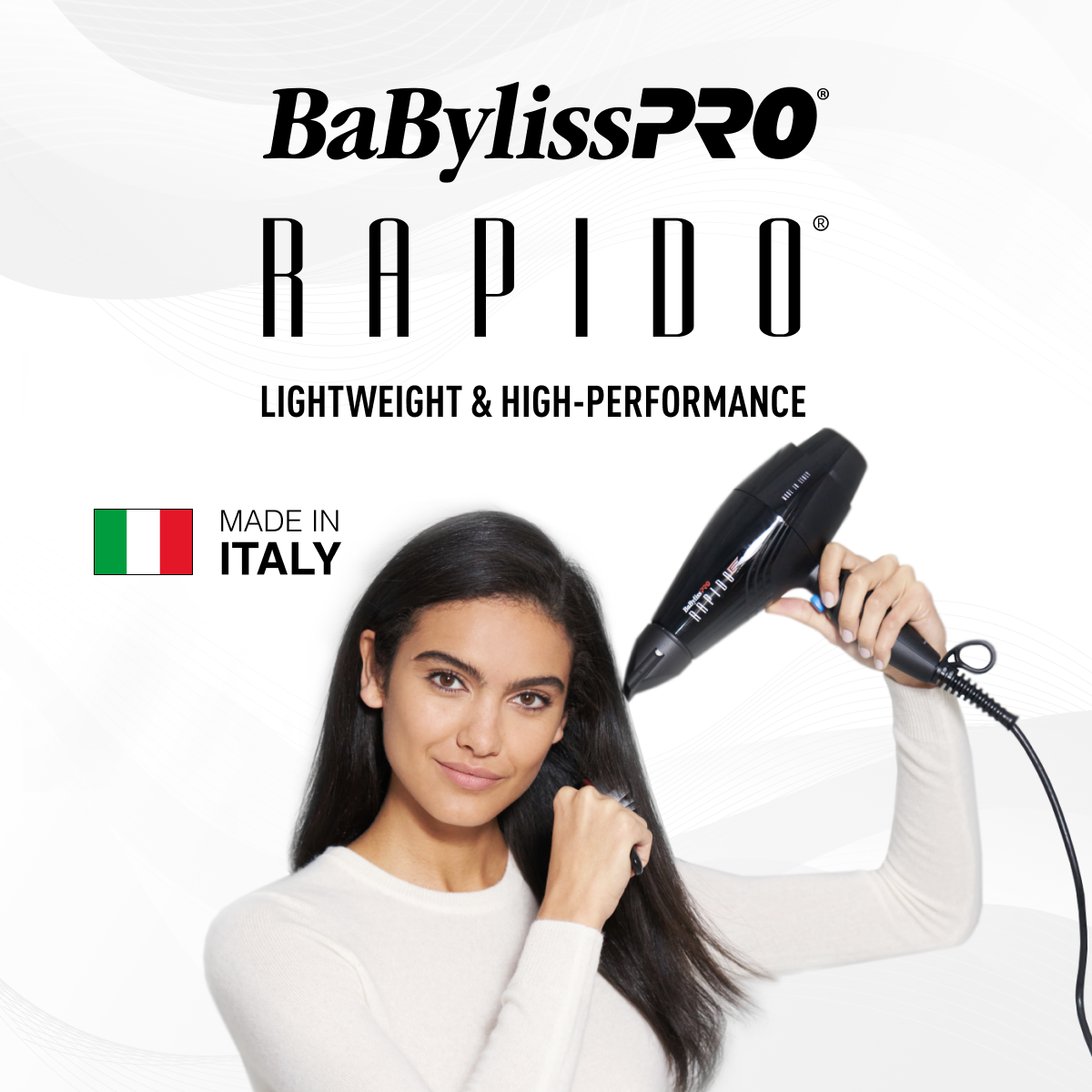Babyliss PRO Rapido Dryer (Black)