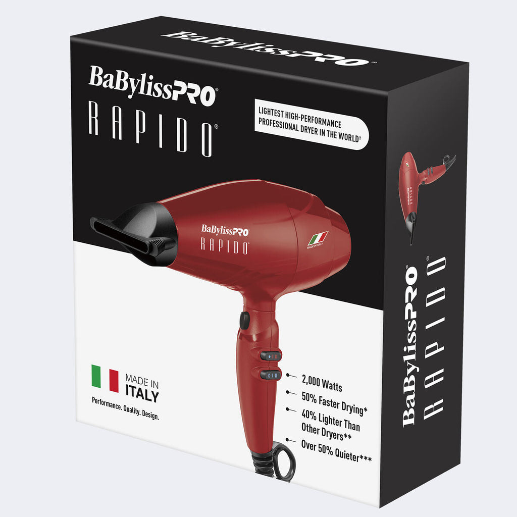 Babyliss PRO Rapido Dryer (Red)