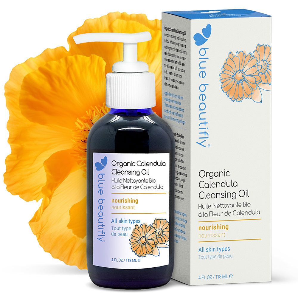 Blue Beautifly Organic Calendula Cleansing Oil 4oz