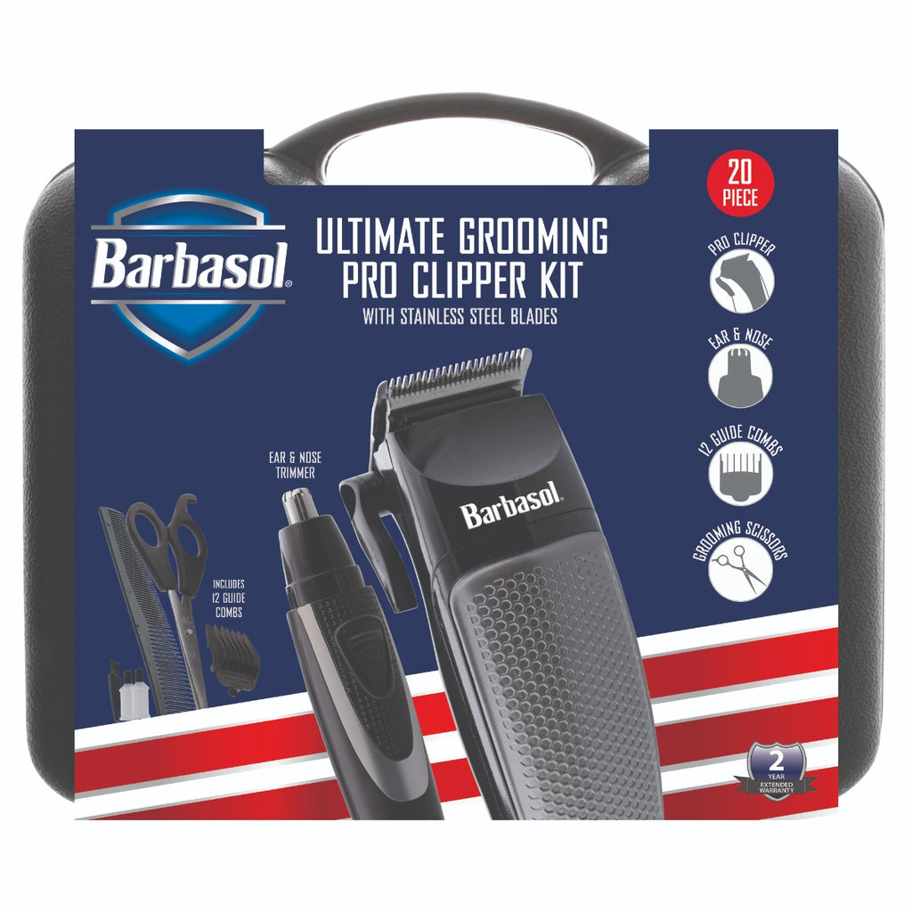 Barbasol Ultimate Pro-Grooming Kit 20-Piece