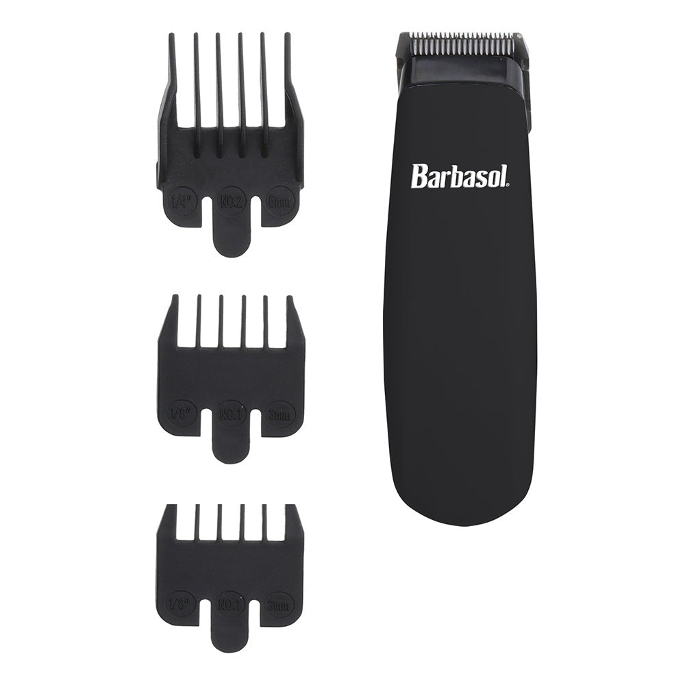 Barbasol Touch Up Trimmer 4-Piece with Stainless Steel Blades
