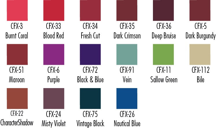 Ben Nye CFX MagiCake FX Aqua Color Paints 6g - CFX-26 Nautical