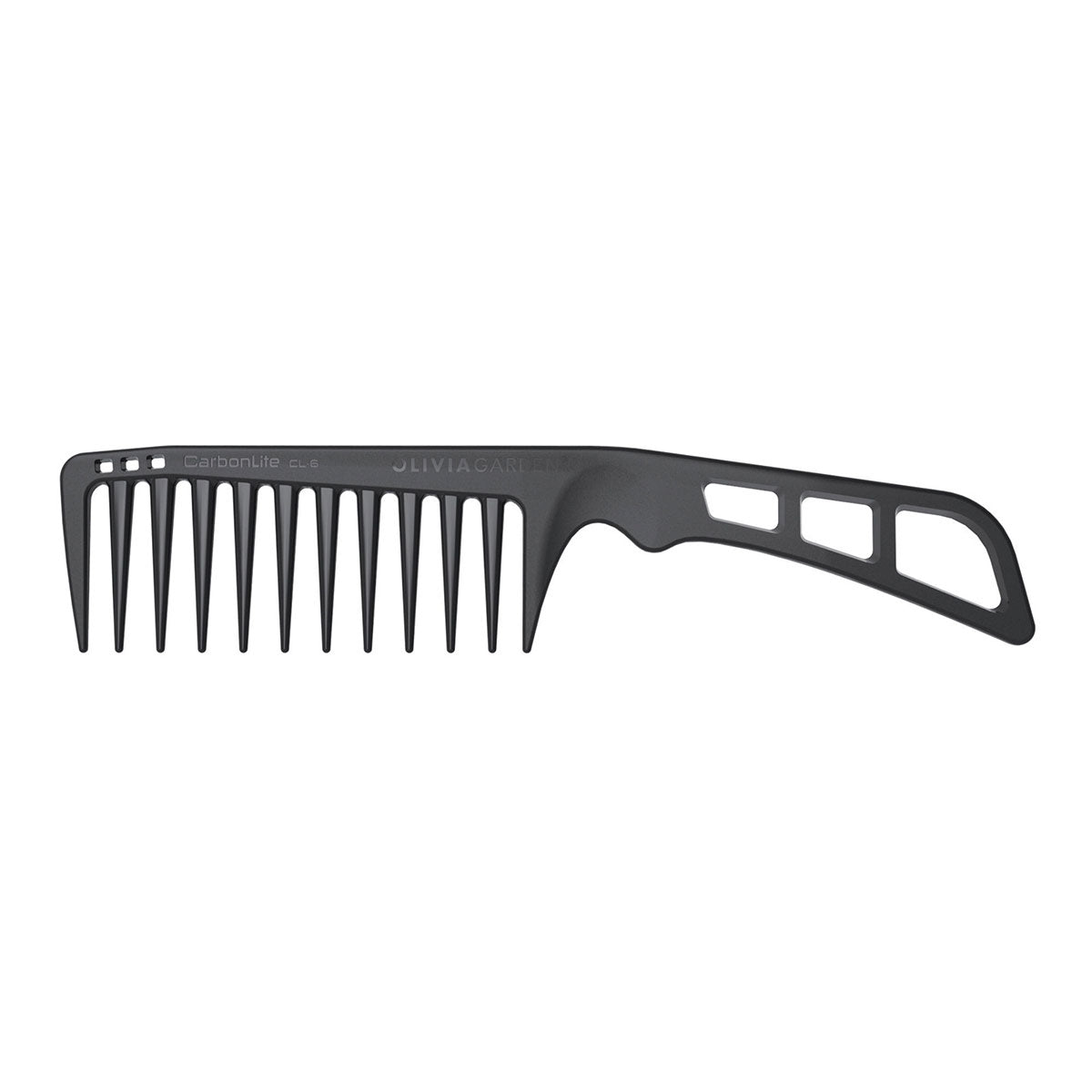 Olivia Garden CL-6 CarbonLite Wide Tooth with Handle