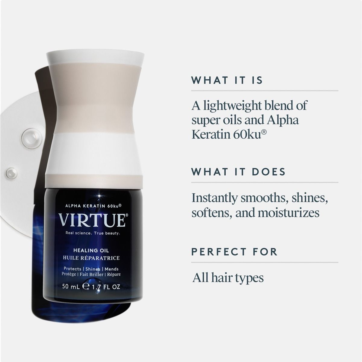 Virtue Labs Healing Oil 1.7oz