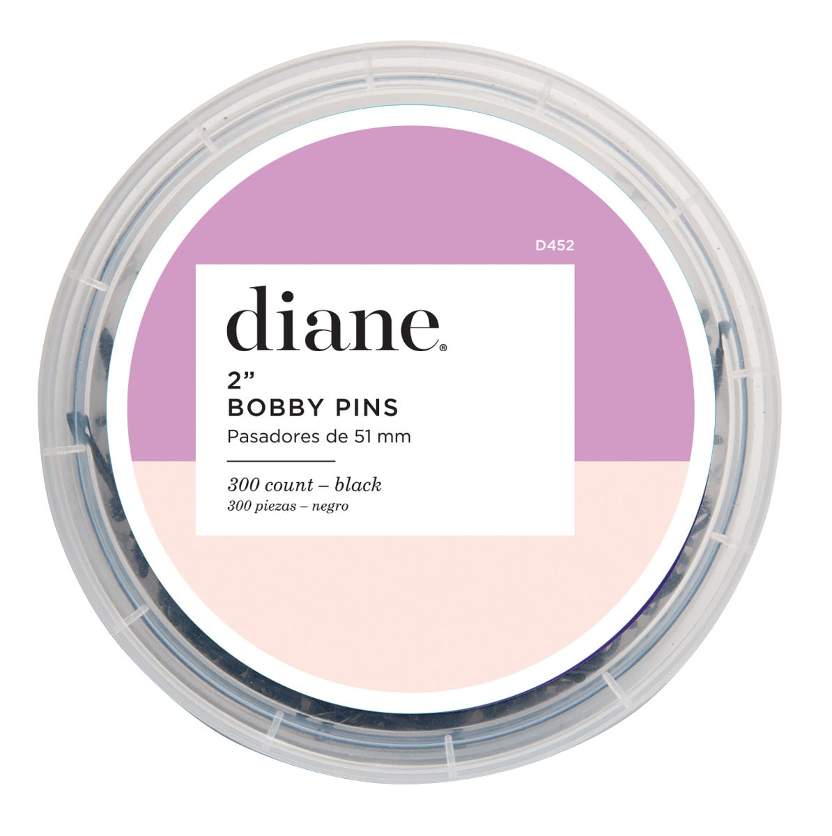 Fromm Diane D452 Bob Pins 2 Inch Black 300pk